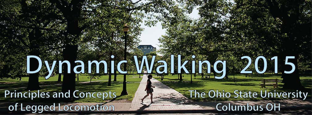 Conference on Dynamic
          Walking, July 21-24, 2015